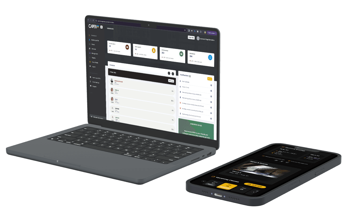 Panel de control OPEN